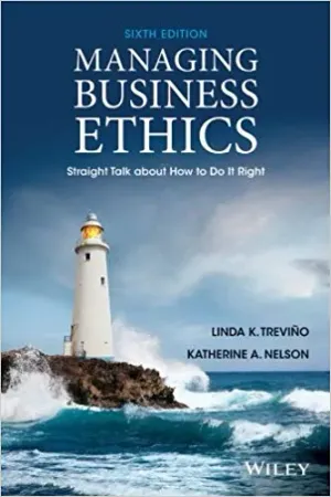 Cover of Managing Business Ethics: Straight Talk About How To Do It Right by Linda K. Trevino, Katherine A. Nelson