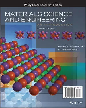 Cover of Materials Science And Engineering: An Introduction by William D. Callister Jr., David G. Rethwisch