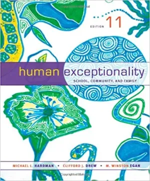 Cover of Human Exceptionality: School, Community, And Family by Michael L. Hardman, M. Winston Egan, Clifford J. Drew
