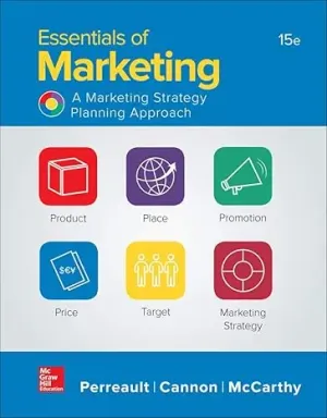 Cover of Essentials Of Marketing: A Marketing Strategy Planning Approach by Perreault William D, Cannon Joseph P., McCarthy, E. Jerome
