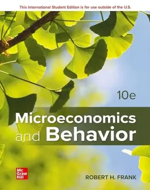 Cover of ISE Microeconomics And Behavior by Robert H. Frank