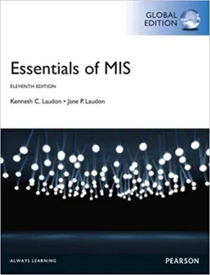 Cover of Essentials Of MIS by Kenneth Laudon, Jane Laudon