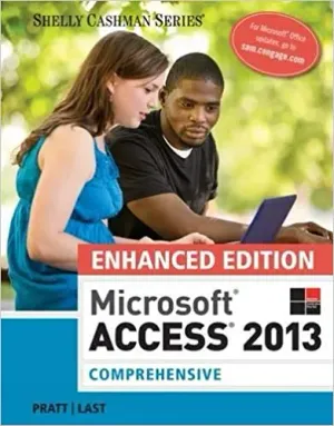 Cover of Enhanced Microsoft Access 2013: Comprehensive by Philip J. Pratt, Mary Z. Last