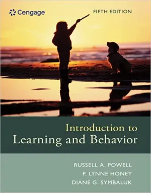 Cover of Introduction To Learning And Behavior by Russell A Powell, P Lynne Honey, Diane G Symbaluk