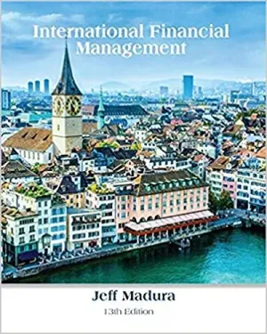 Cover of International Financial Management by Jeff Madura, Roland Fox