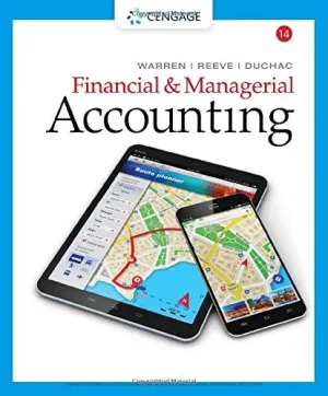 Cover of Financial And Managerial Accounting by Carl Warren, James Reeve, Jonathan Duchac, Jefferson Jones, William Tayler