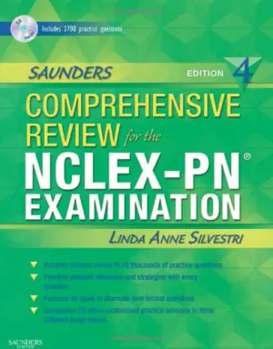 Cover of Saunders Comprehensive Review by Linda Anne Silvestri
