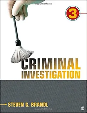 Cover of Criminal Investigation by Steven G. Brandl