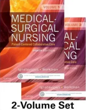 Cover of Medical-Surgical Nursing: Patient-Centered Collaborative Care by Donna D. Ignatavicius, M. Linda Workman, Cherie R. Rebar