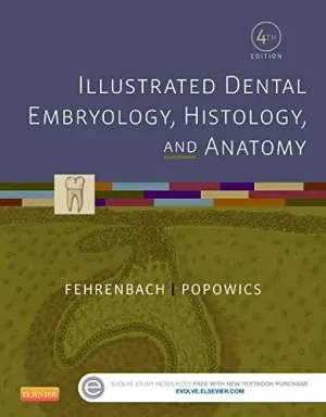 Cover of Illustrated Dental Embryology, Histology, And Anatomy by Margaret J. Fehrenbach RDH MS, Tracy Popowics PhD