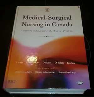 Cover of Medical-Surgical Nursing In Canada by Sharon L. Lewis, Margaret M. Heitkemper, Shannon Ruff Dirksen, Maureen A. Barry, Sandra Goldsworthy, Donna Goodridge