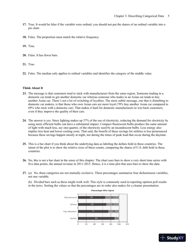 Solution Manual for Statistics for Business: Decision Making and Analysis, 3rd Edition - Page 9 preview image