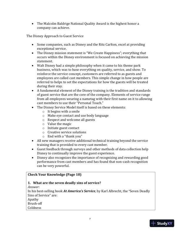 Exploring the Hospitality Industry, 4th Edition Class Notes - Page 10 preview image