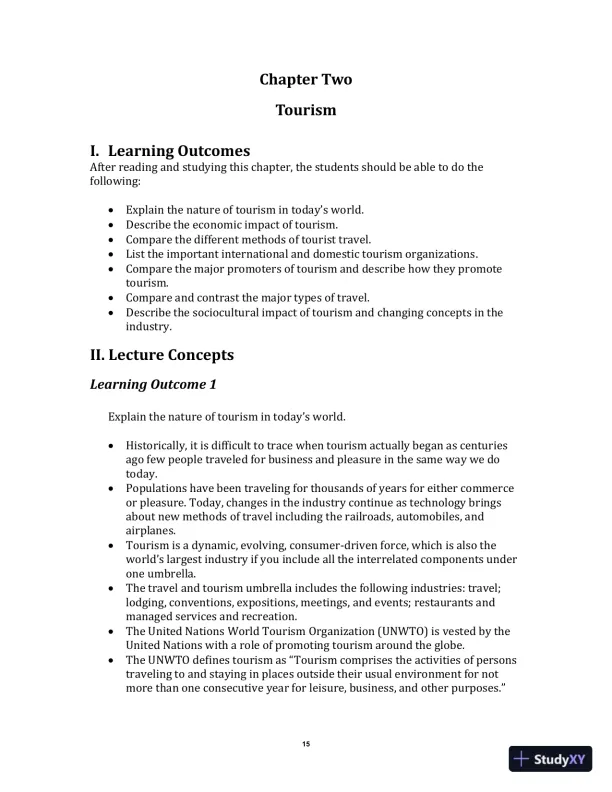 Exploring the Hospitality Industry, 4th Edition Class Notes - Page 18 preview image