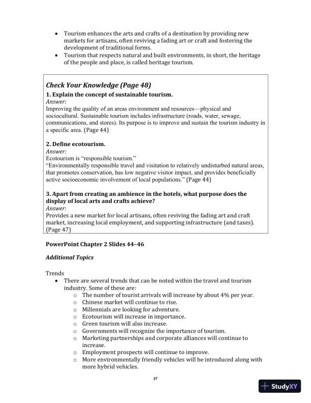 Exploring the Hospitality Industry, 4th Edition Class Notes - Page 30 preview image