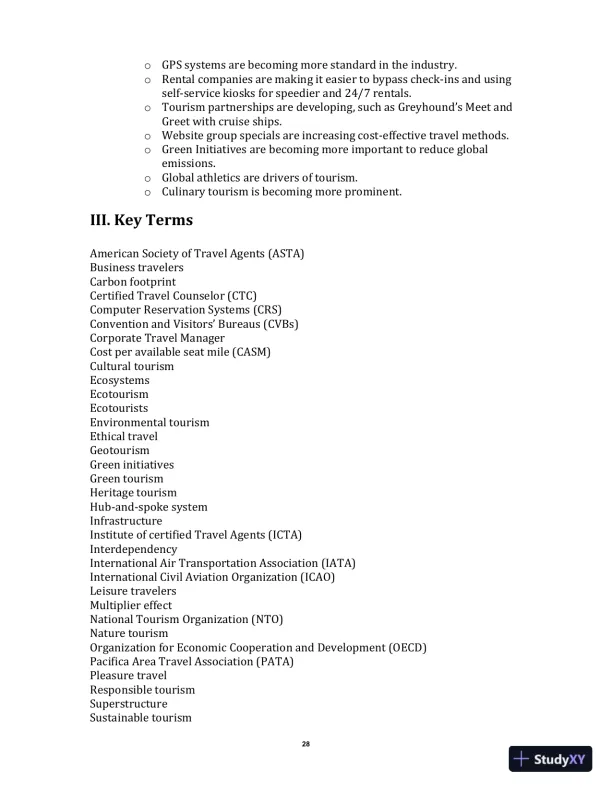 Exploring the Hospitality Industry, 4th Edition Class Notes - Page 31 preview image