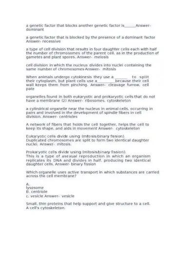2023 BIOL ATI TEAS - Page 3 preview image