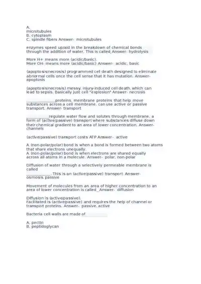 2023 BIOL ATI TEAS - Page 4 preview image
