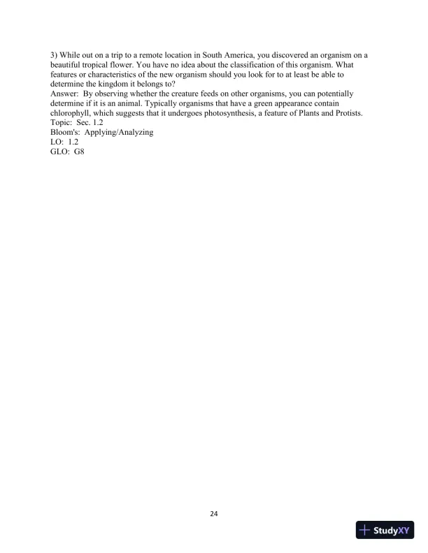 Human Biology: Concepts And Current Issues, 8th Edition Test Bank - Page 25 preview image