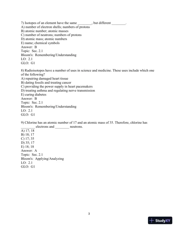 Human Biology: Concepts And Current Issues, 8th Edition Test Bank - Page 28 preview image