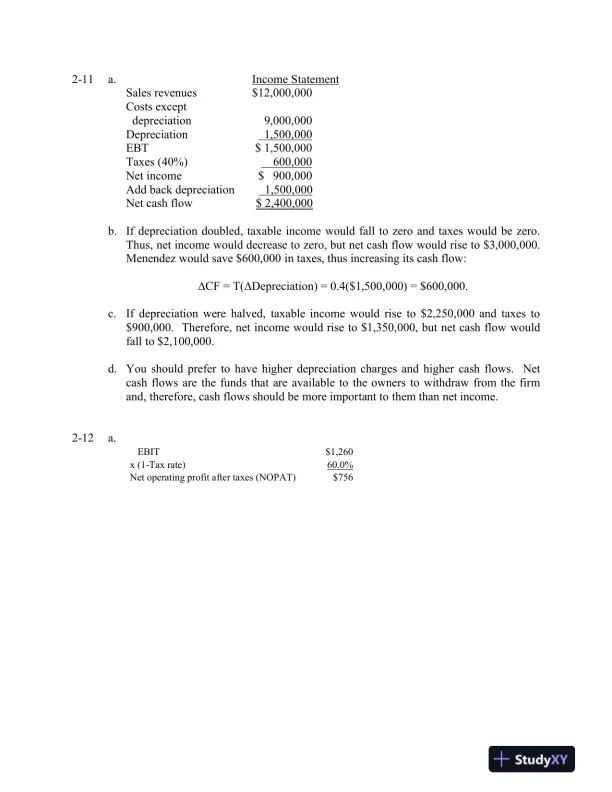 Financial Management : Theory and Practice, An Asia Edition 1st Edition Solution Manual - Page 12 preview image