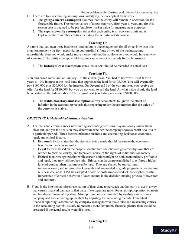 Financial Accounting, Sixth Canadian Edition Solution Manual - Page 11 preview image