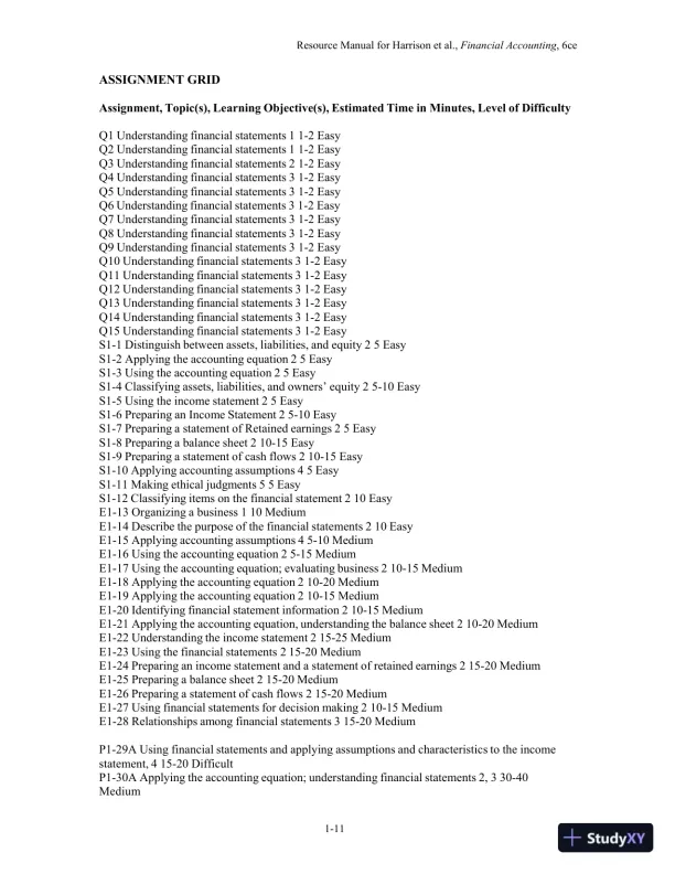 Financial Accounting, Sixth Canadian Edition Solution Manual - Page 13 preview image