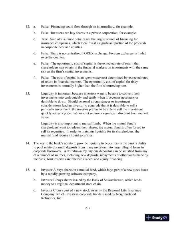 Solution Manual For Fundamentals Of Corporate Finance, Seventh Canadian Edition - Page 15 preview image