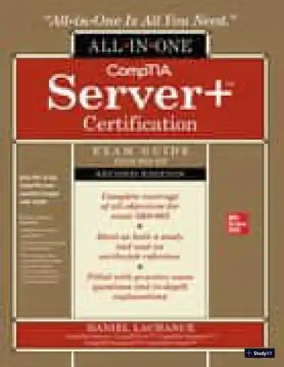 CompTIA Server+ SK0-005 Certification All-in-One Exam Guide, 2nd Edition (2021) - Page 1 preview image
