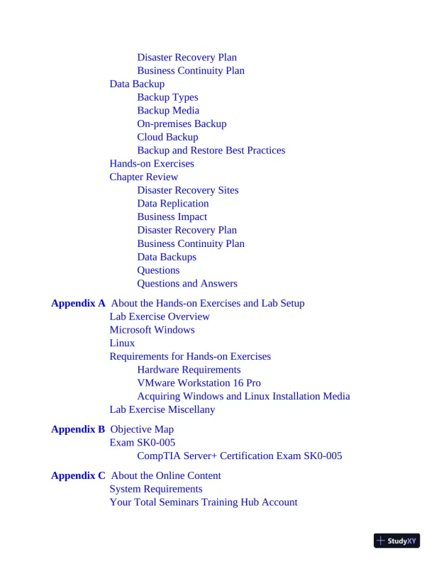 CompTIA Server+ SK0-005 Certification All-in-One Exam Guide, 2nd Edition (2021) - Page 20 preview image