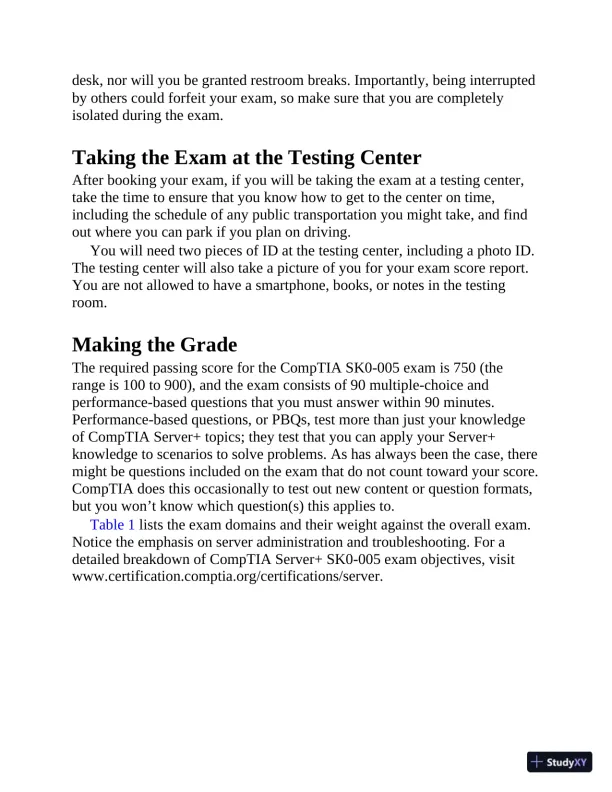 CompTIA Server+ SK0-005 Certification All-in-One Exam Guide, 2nd Edition (2021) - Page 25 preview image