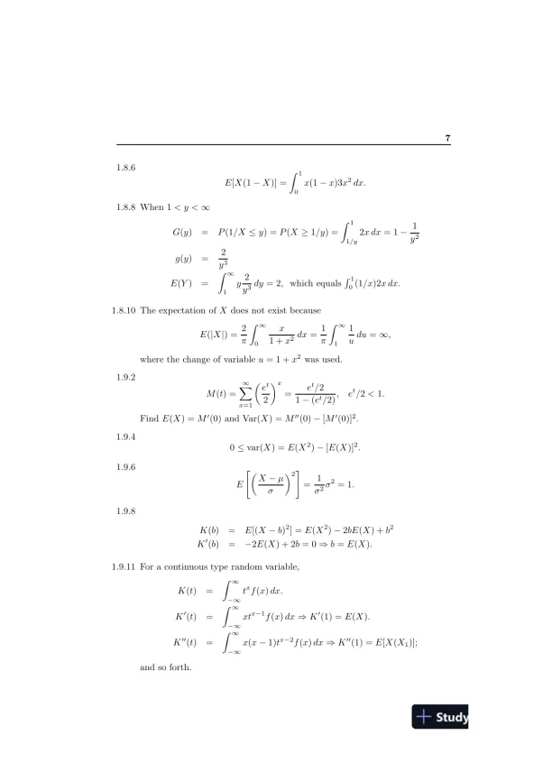 Solution Manual For Introduction To Mathematical Statistics, 7th Edition - Page 10 preview image