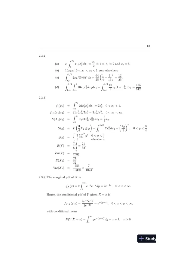 Solution Manual For Introduction To Mathematical Statistics, 7th Edition - Page 16 preview image