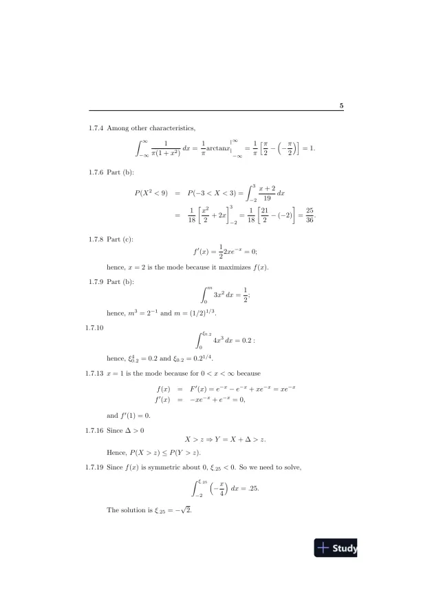 Solution Manual For Introduction To Mathematical Statistics, 7th Edition - Page 8 preview image