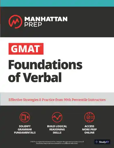GMAT Foundations of Verbal: Practice Problems in Book (2020) - Page 1 preview image