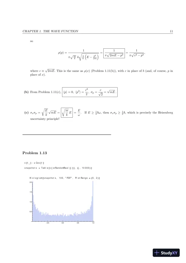 Introduction to Quantum Mechanics, 3rd Edition Solution Manual - Page 11 preview image
