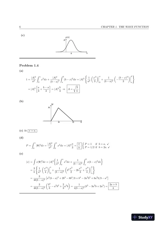 Introduction to Quantum Mechanics, 3rd Edition Solution Manual - Page 6 preview image