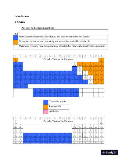 Physical Chemistry: Thermodynamics, Structure, and Change Tenth Edition Solution Manual - Page 1 preview image
