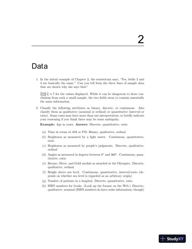Solution Manual for Introduction to Data Mining, 2nd Edition - Page 8 preview image