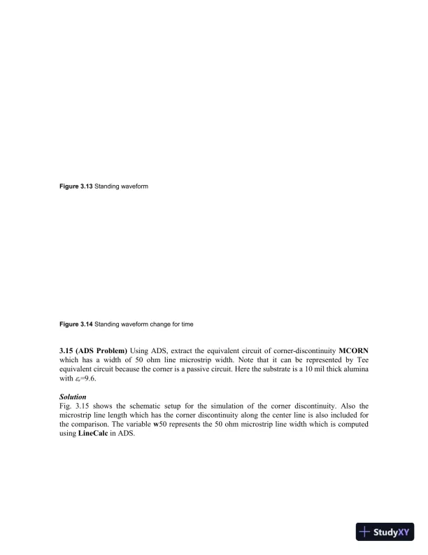 Solution Manual for Microwave Circuit Design A Practical Approach Using ADS, 1st Edition - Page 18 preview image