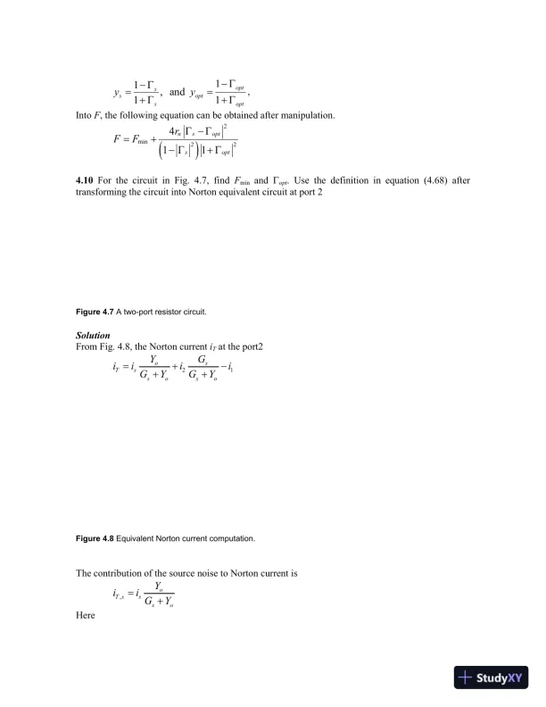 Solution Manual for Microwave Circuit Design A Practical Approach Using ADS, 1st Edition - Page 26 preview image