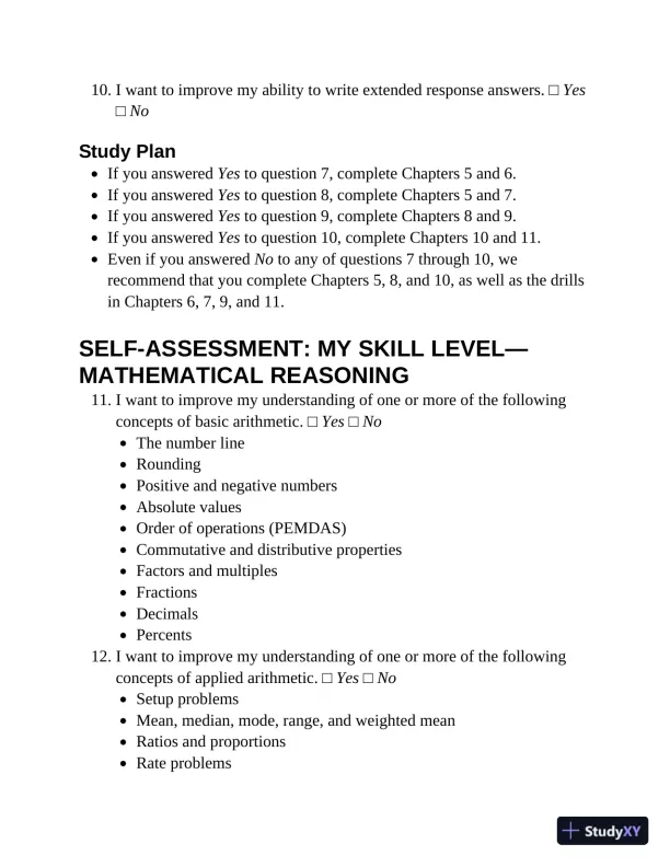 Princeton Review GED Test Prep, 2024: 2 Practice Tests + Review and Techniques (2023) - Page 20 preview image