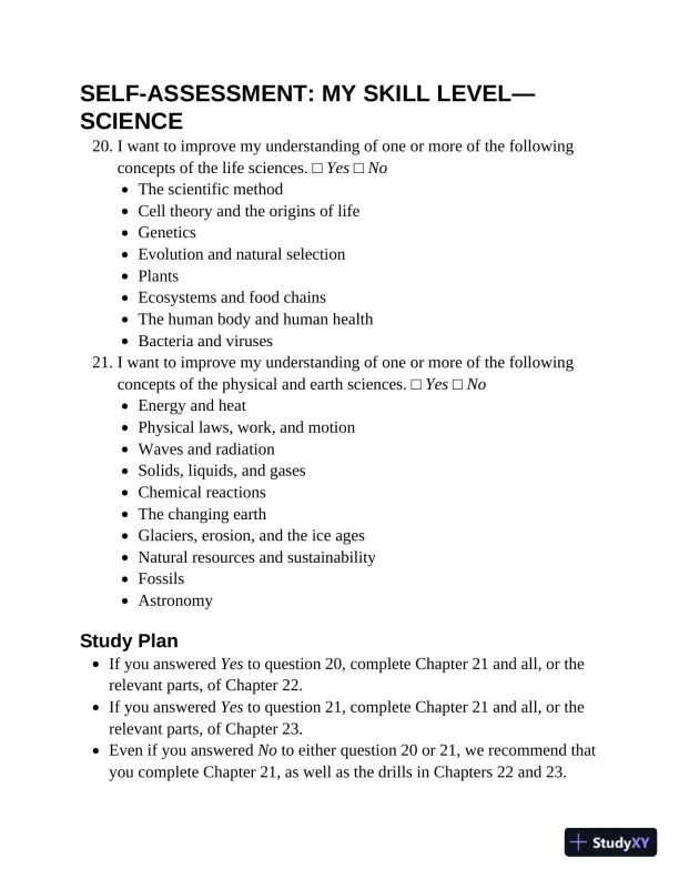 Princeton Review GED Test Prep, 2024: 2 Practice Tests + Review and Techniques (2023) - Page 23 preview image