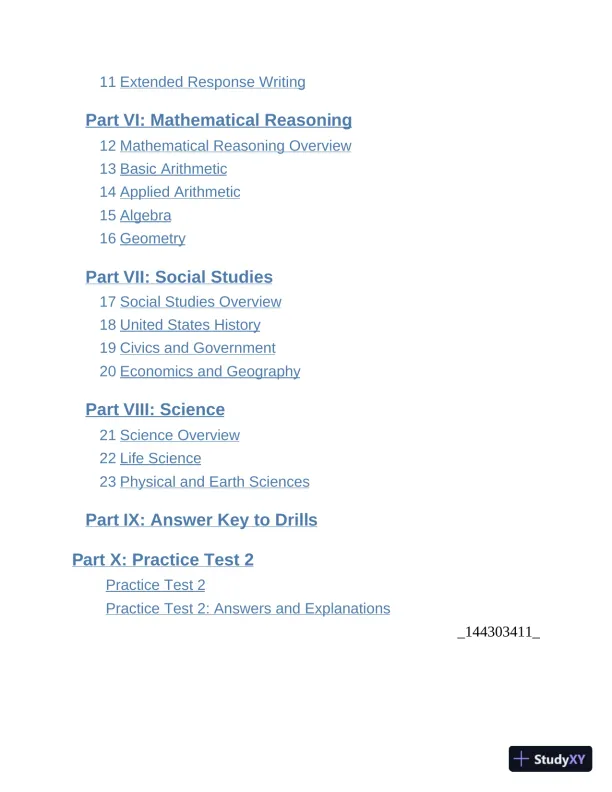 Princeton Review GED Test Prep, 2024: 2 Practice Tests + Review and Techniques (2023) - Page 8 preview image