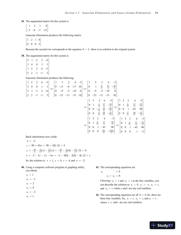 Solution Manual for Elementary Linear Algebra, 7th Edition - Page 13 preview image