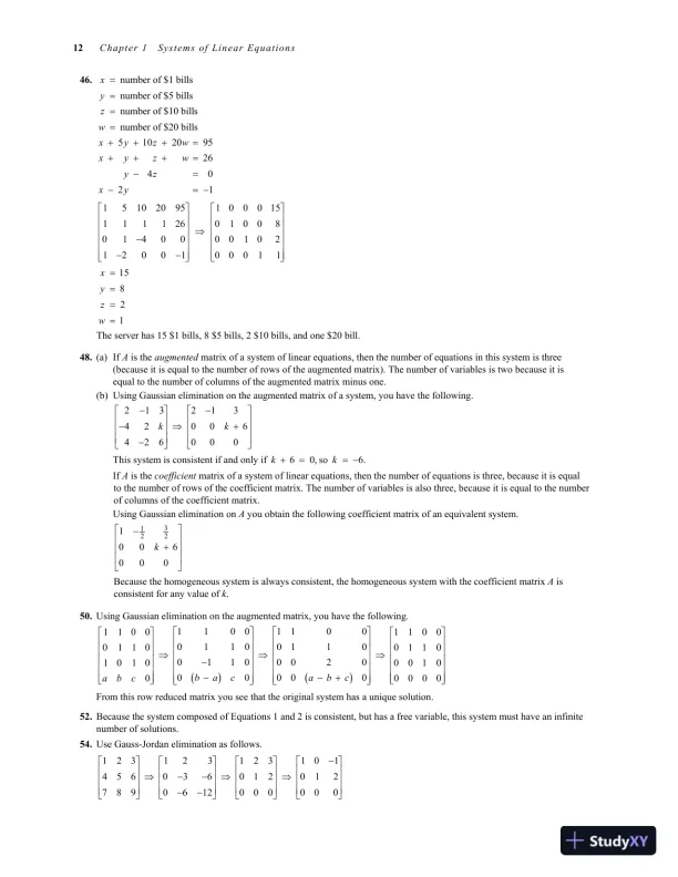 Solution Manual for Elementary Linear Algebra, 7th Edition - Page 14 preview image