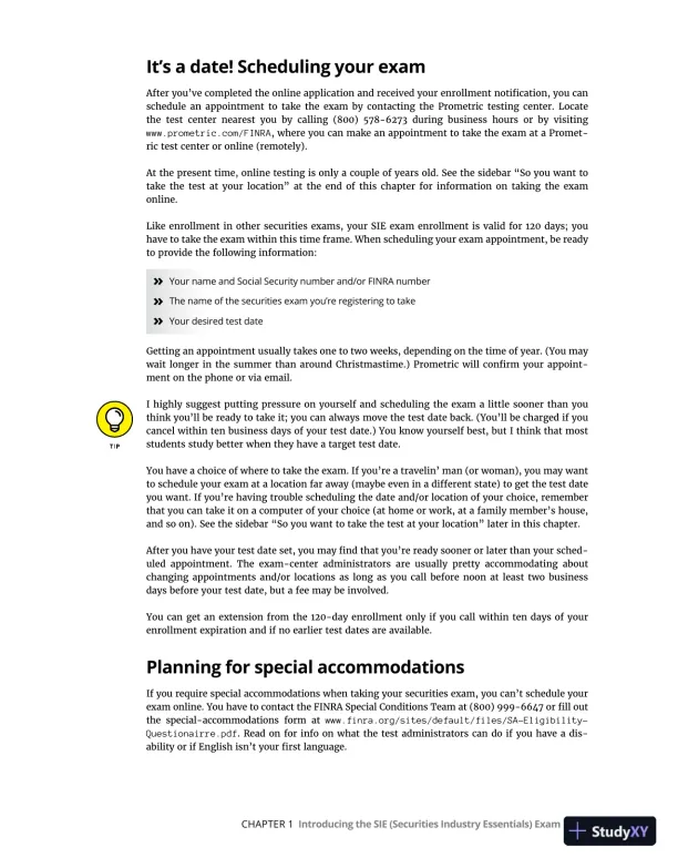 Securities Industry Essentials Exam 2023-2024 For Dummies (2022) - Page 28 preview image