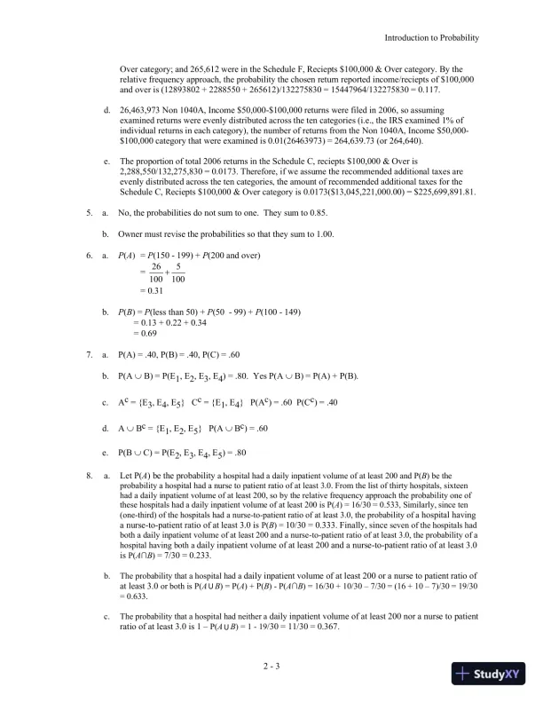 Quantitative Methods For Business, 12th Edition Solution Manual - Page 12 preview image
