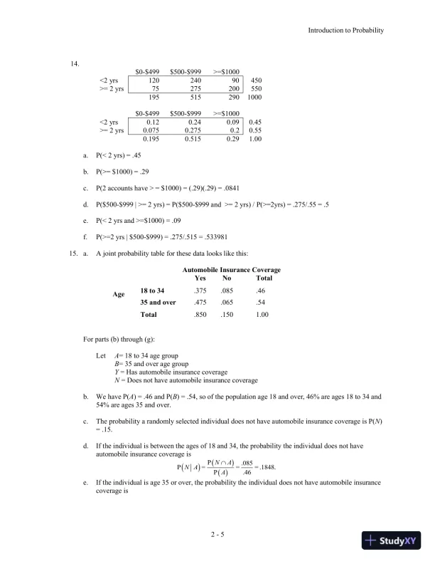 Quantitative Methods For Business, 12th Edition Solution Manual - Page 14 preview image