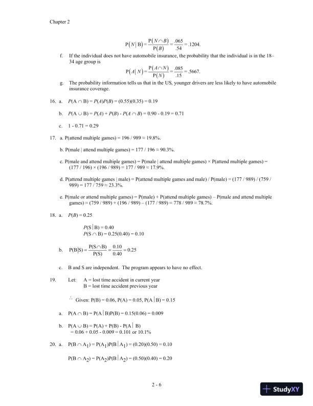 Quantitative Methods For Business, 12th Edition Solution Manual - Page 15 preview image